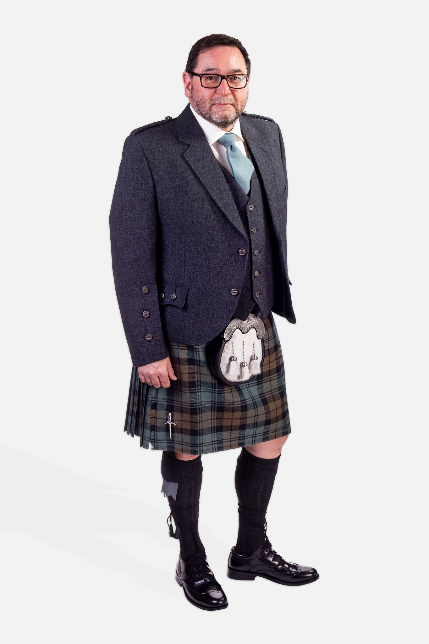 Black Watch Weathered / Charcoal Holyrood Hire Outfit – GNKilts
