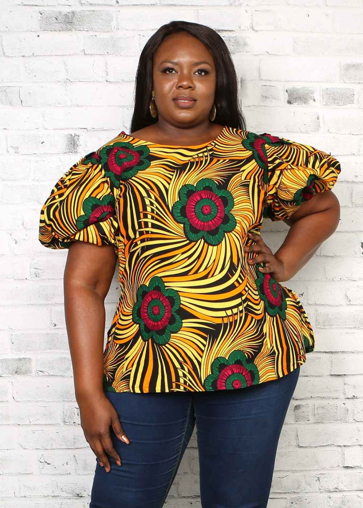 African Print Tops - African Clothing at KEJEO DESIGNS