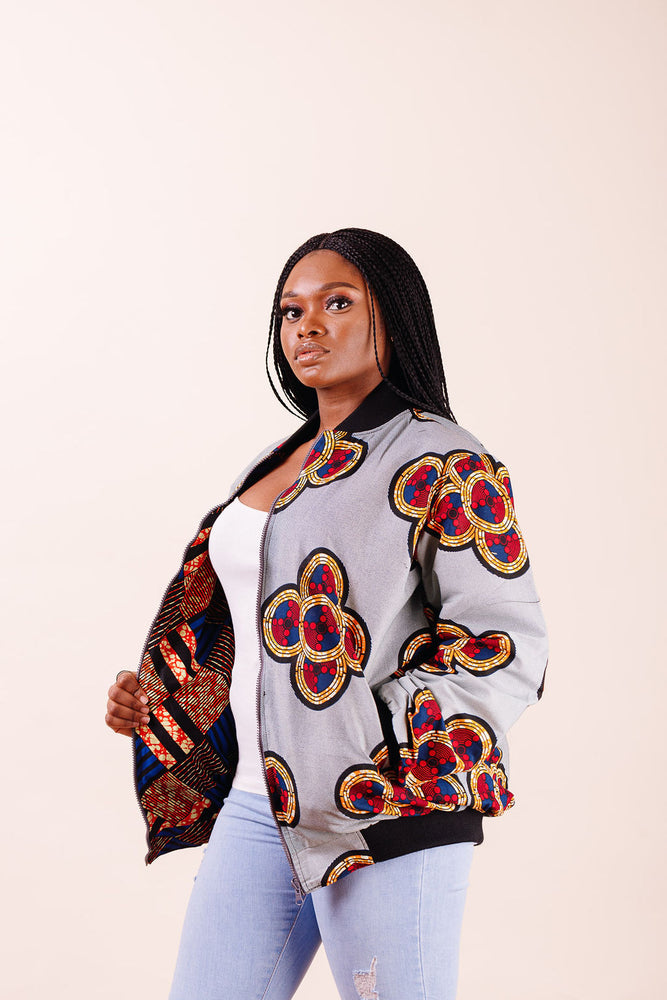 African Clothing - Reversible Bomber Jackets | KEJEO DESIGNS