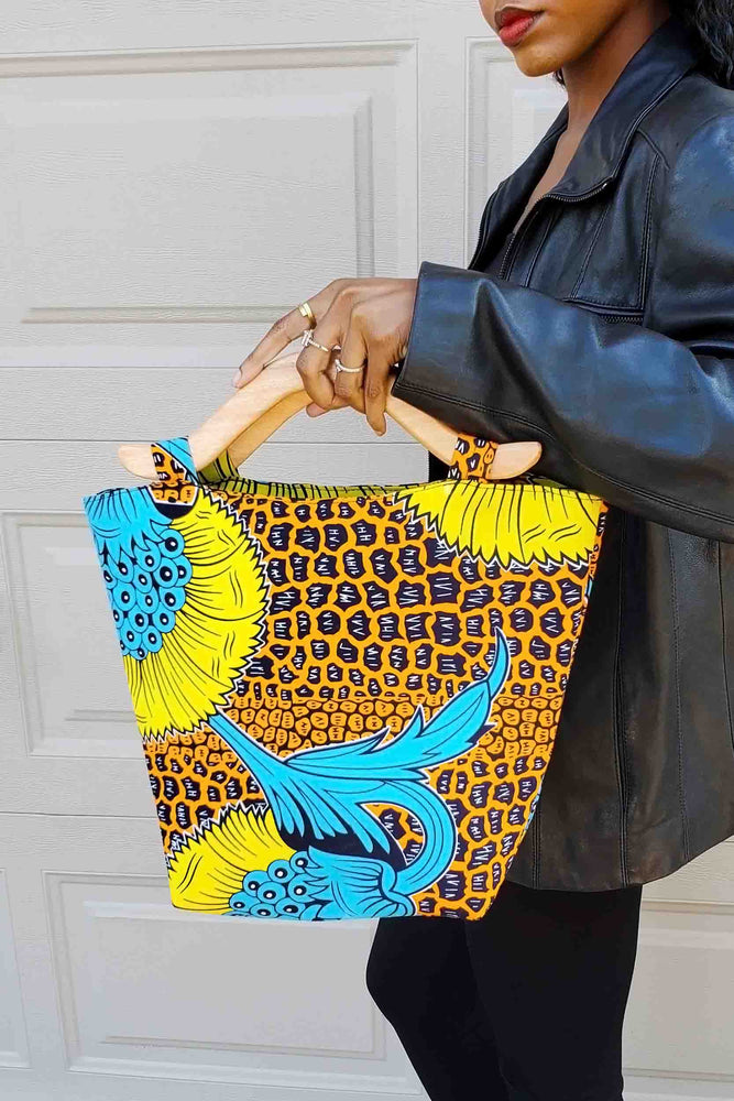 Imma African Print Tote Bag