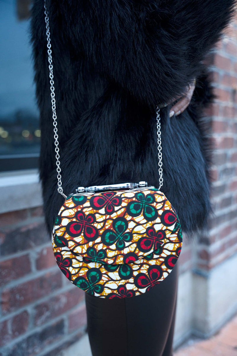 Colorful African print purses for women - KEJEO DESIGNS