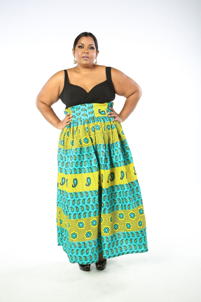 UDU African Print Women's Maxi Skirt – KEJEO DESIGNS