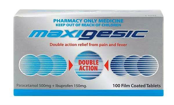 Maxigesic Pain, Fever & Inflammation Relief Tablets 100s – chemistshop