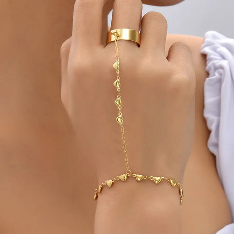 Mercari: Your Marketplace | Mercari | Hand chain jewelry, Finger bracelets,  Hand chain bracelet