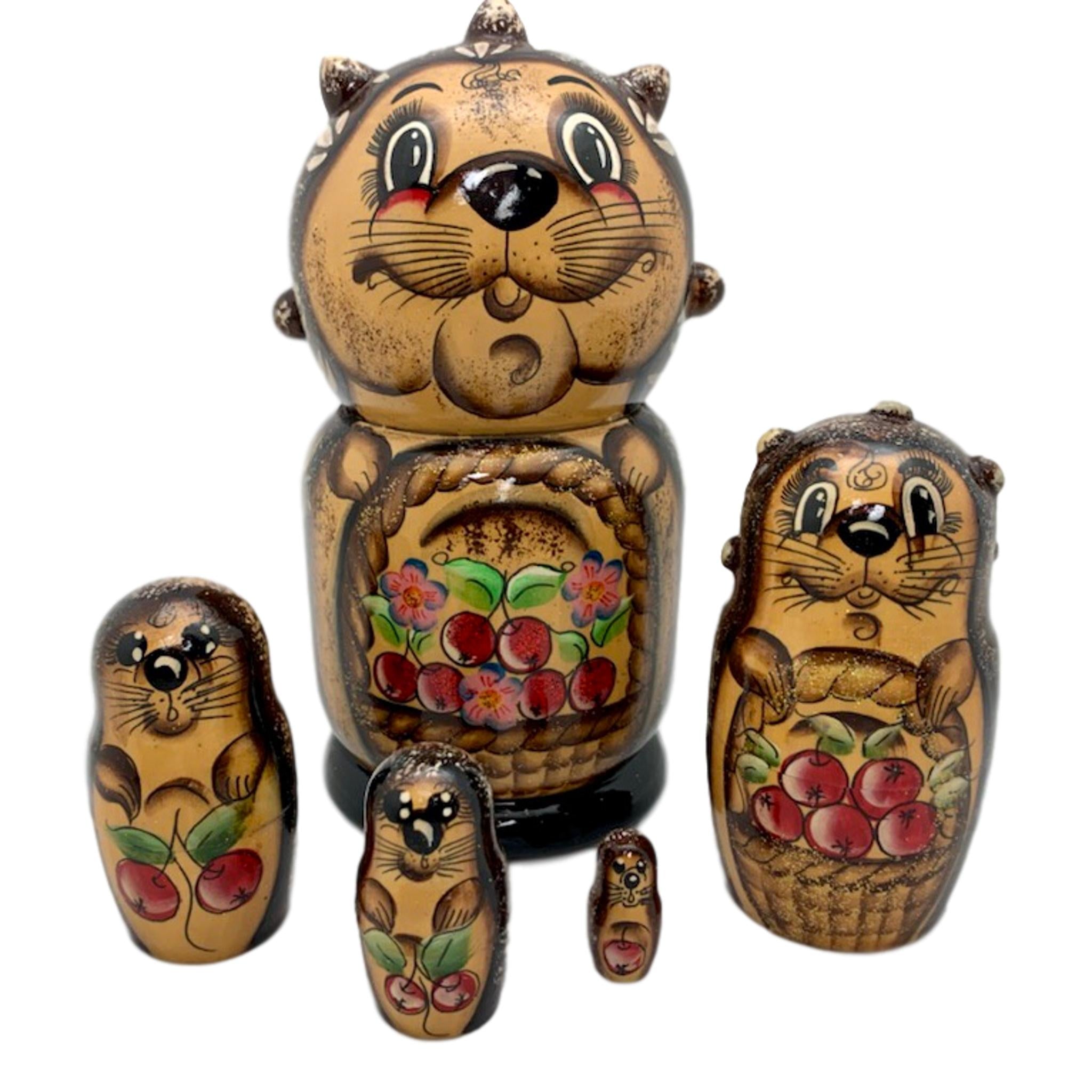 Hedgehog Nesting Dolls