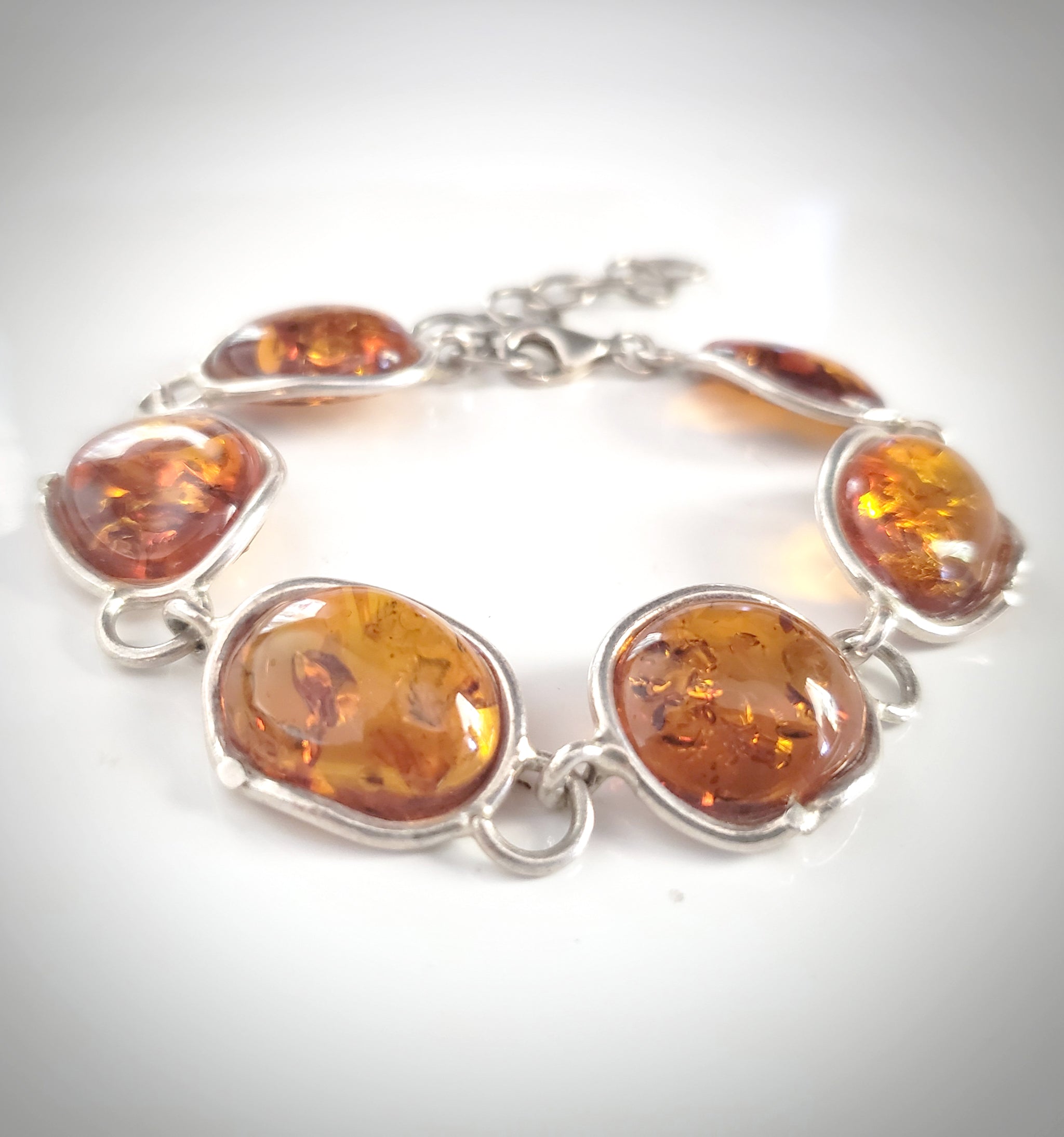 large amber bracelet