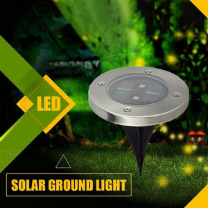 Solar Powered Floor Path LED Light