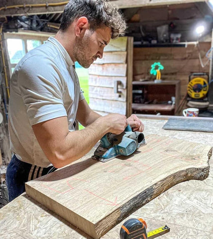 Preparing the Pieces of Wood