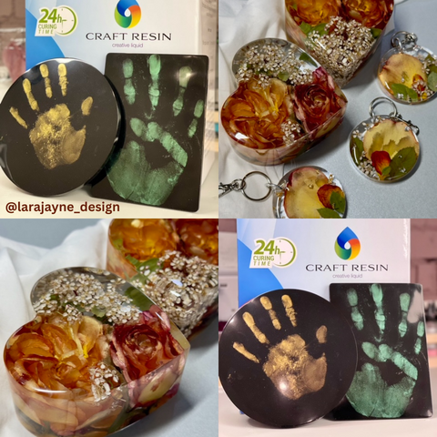 resin paperweights and keychains
