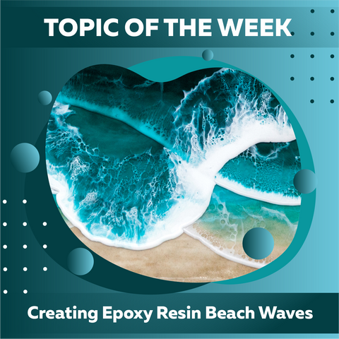 epoxy resin beach waves