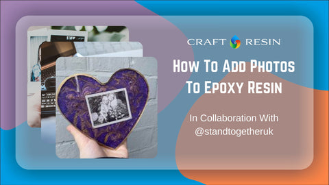 How to add photos to epoxy resin