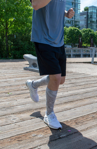 Dr. Segal's Compression Socks - Grey Spacedye - Men's Sport