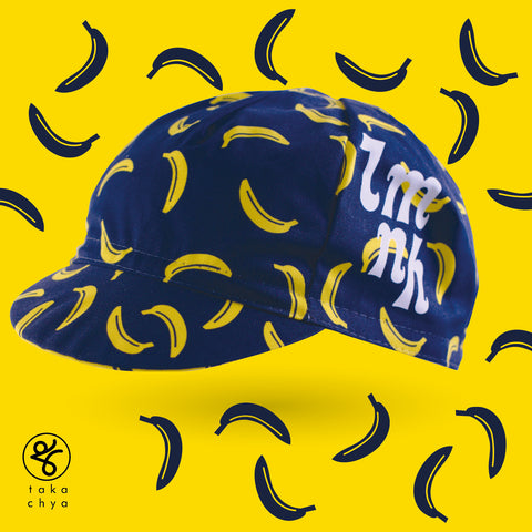 banana cycling cap