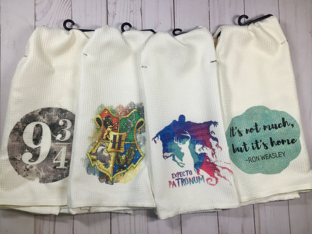 harry potter baby towel