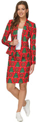 Womens Christmas Suit