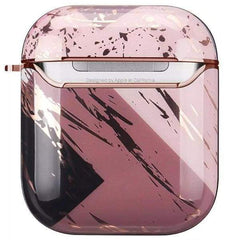 Rose Gold Marble Airpods Case