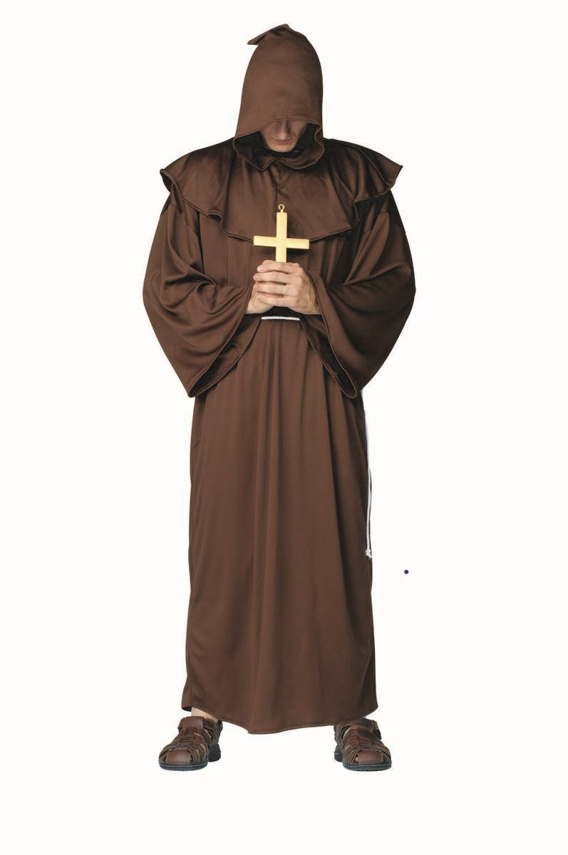 Deluxe Hooded Friar Monk Costume 80045 — The Costume Shop