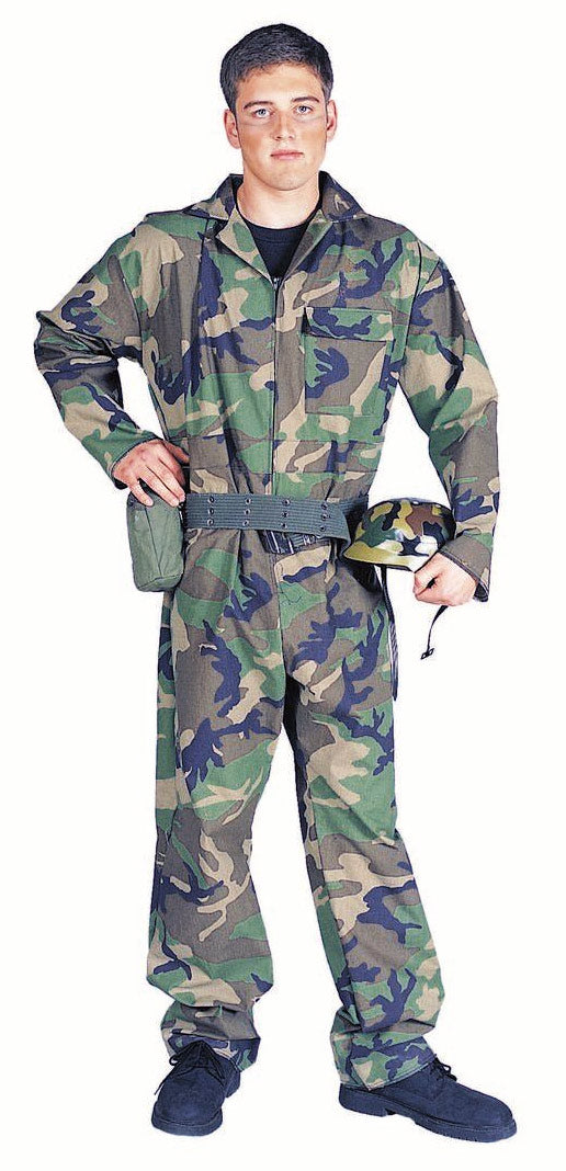Camouflage Commando Army Military Costume - — The Costume Shop