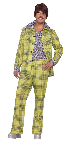 Leisure Suit 70's Plaid — The Costume Shop