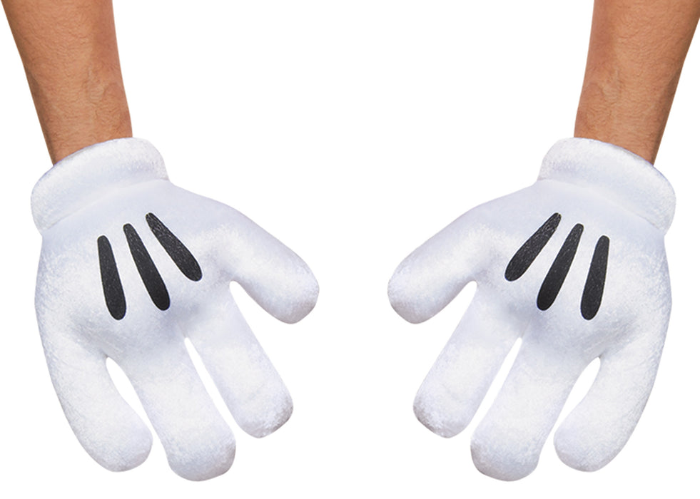 Mickey Mouse Adult Gloves — The Costume Shop 2327