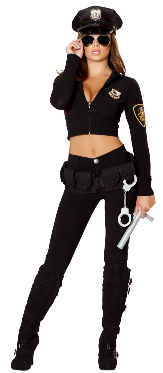 cop halloween costumes for teenage girls