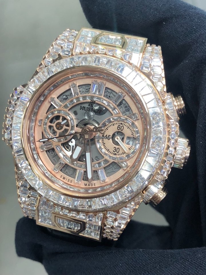 Iced Out Hublot Big Bang Custom Diamond – BRM Jewelry