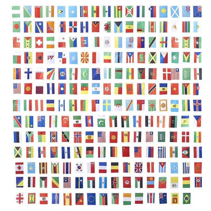 all international flags