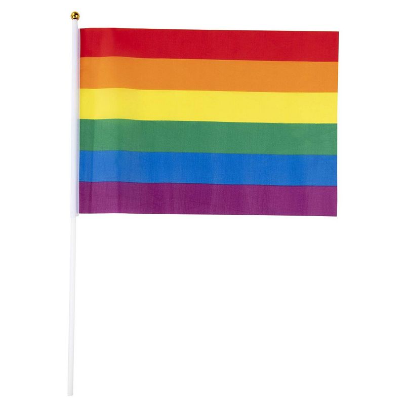 gay pride flags and banners