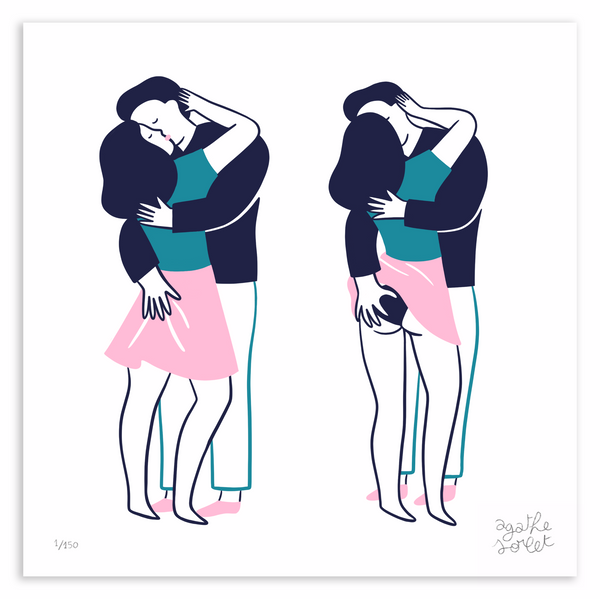 Carte d'amour Agathe Sorlet