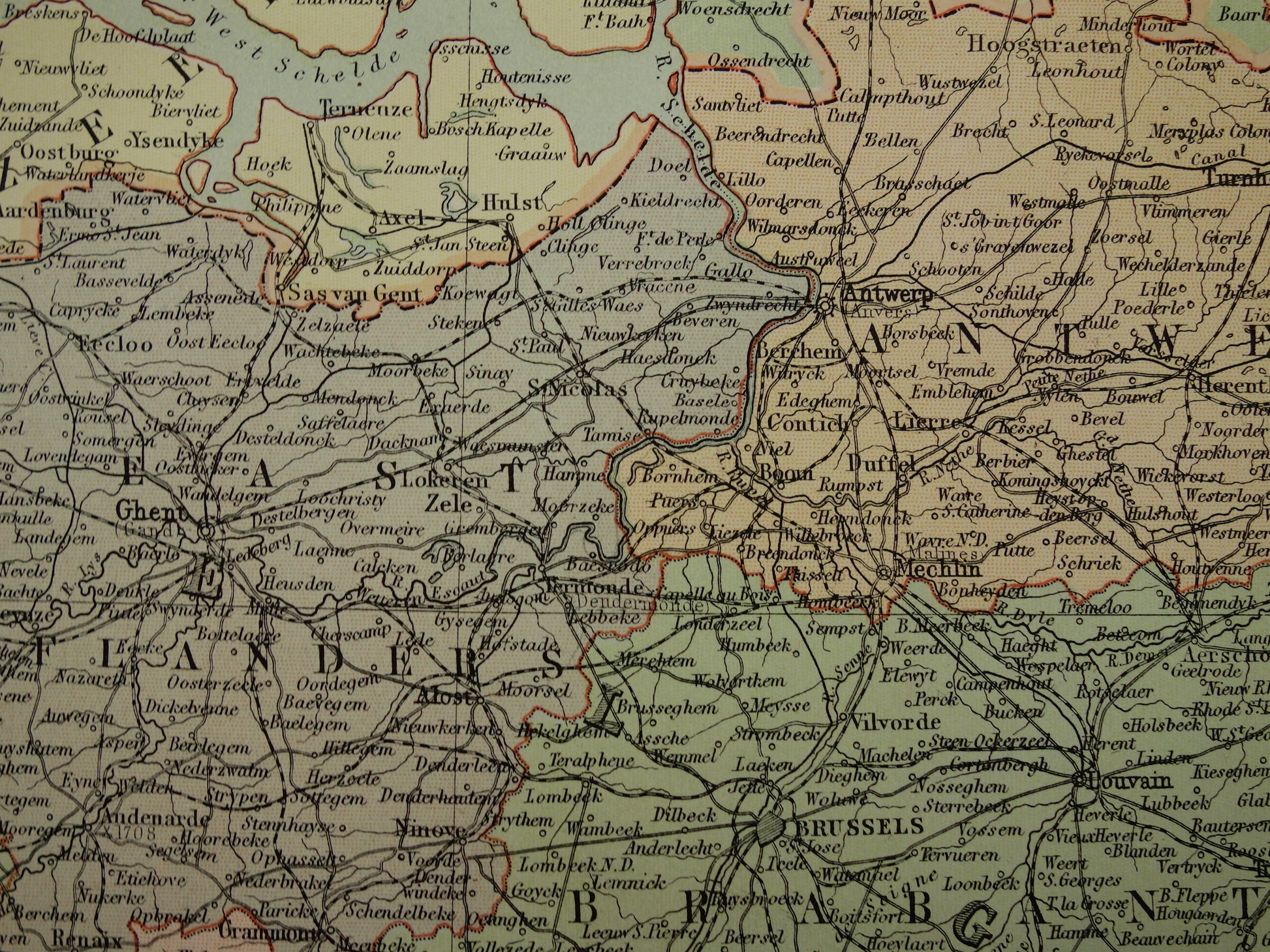 soort Helm worm NEDERLAND grote oude landkaart van Nederland uit 1890 originele antiek –  Oudekaarten.com