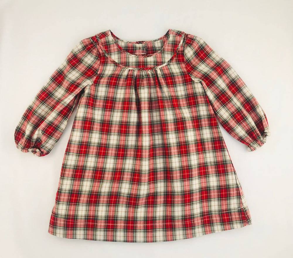 gap plaid dress