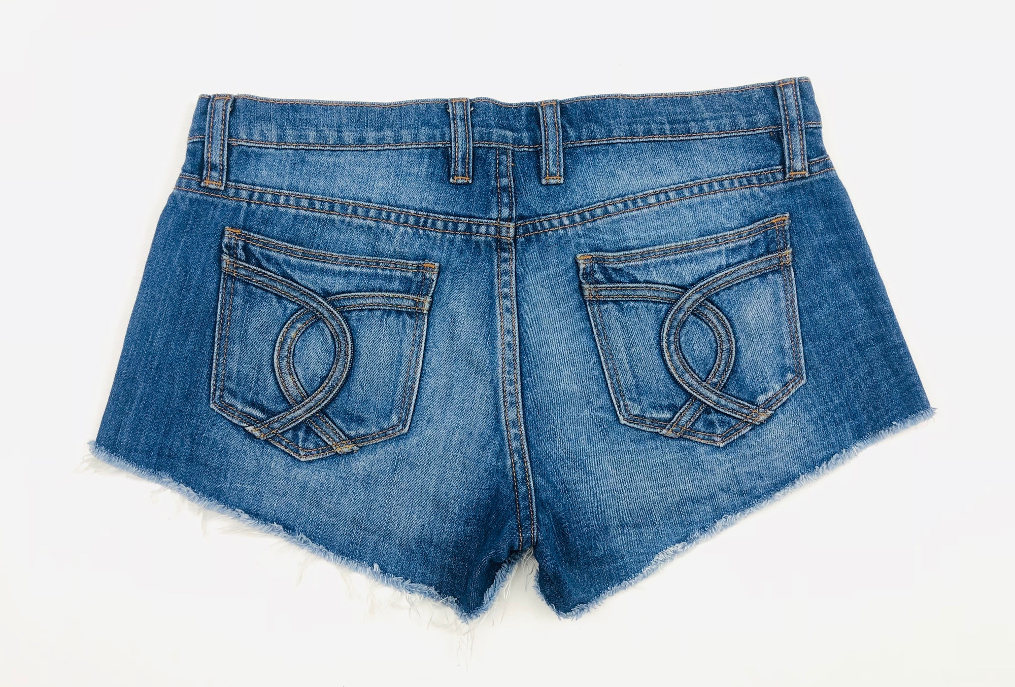 bardot denim shorts