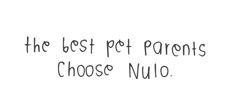 the best pet parents choose nulo