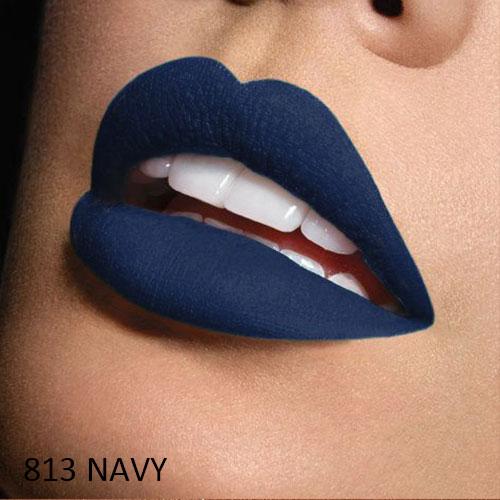 navy blue lipstick