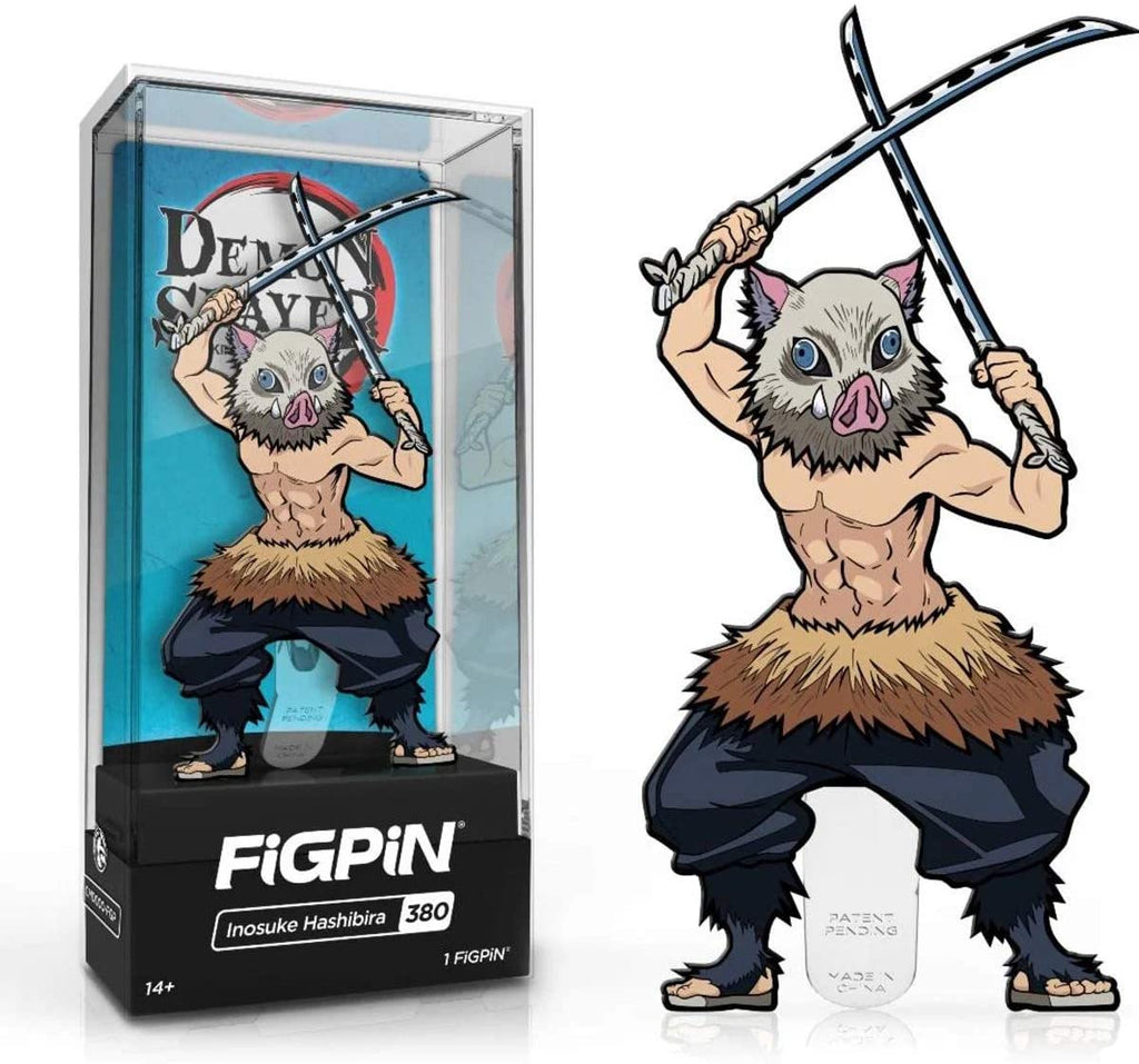 Demon Slayer Inosuke Hashibara Figpin Classic Enamel Pin – The SOOG