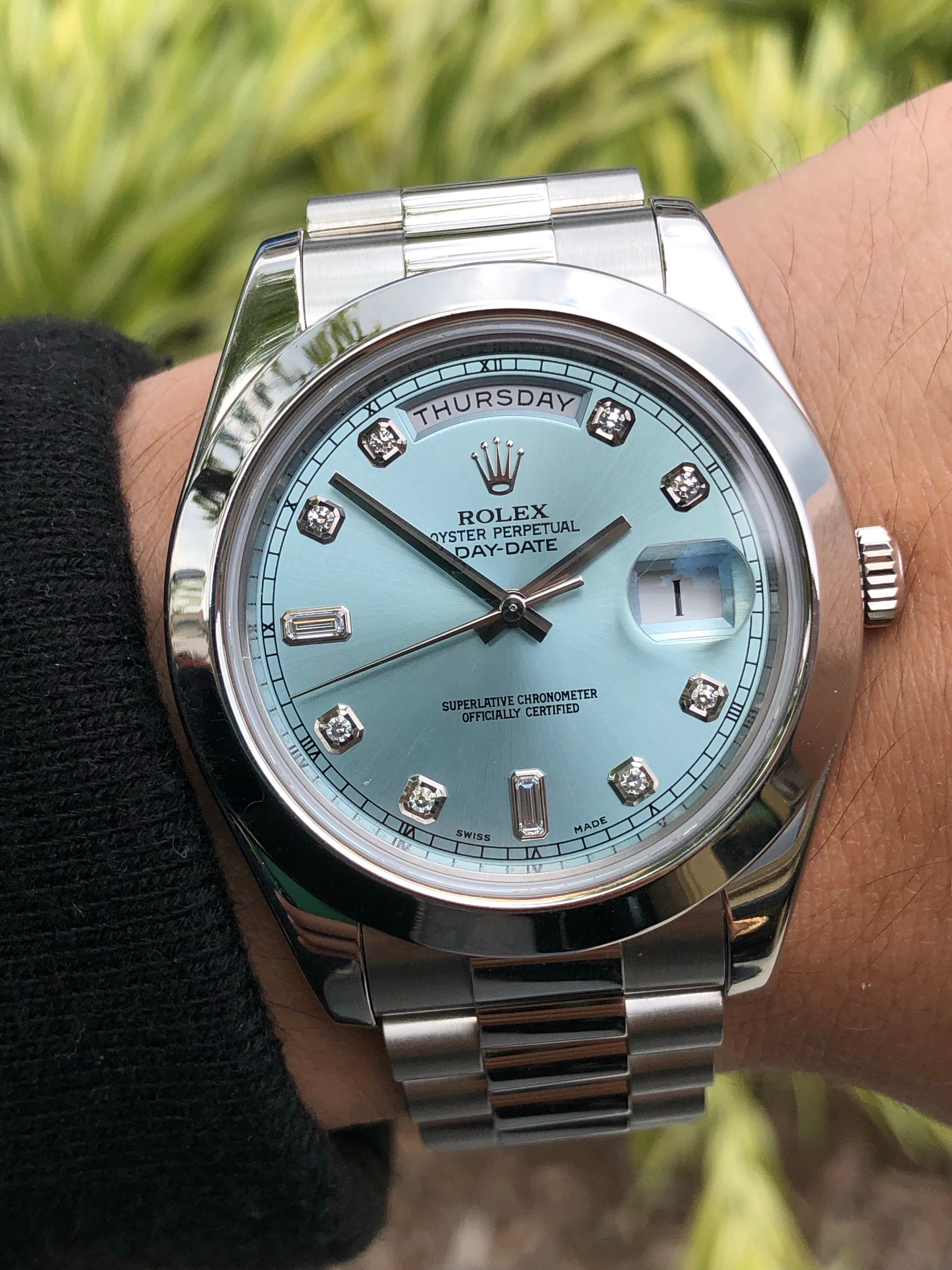 rolex day date 41mm discontinued