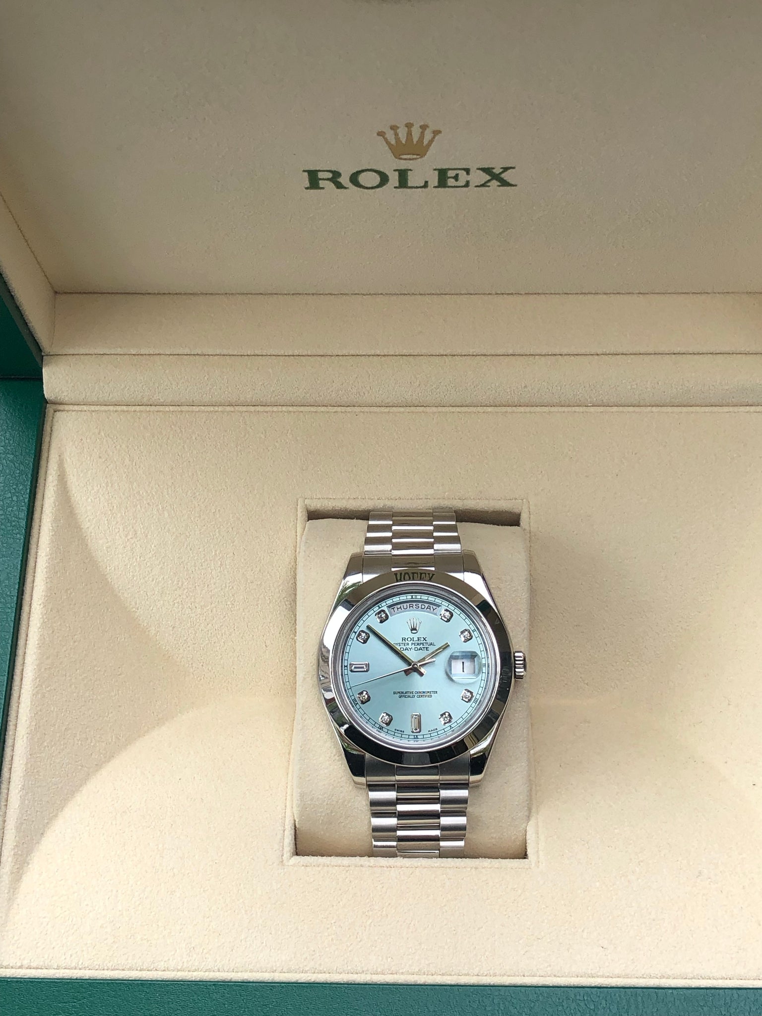 rolex day date ii discontinued