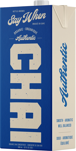 Organic Authentic Chai - 32oz. Carton - Thruline Coffee Co. - Davinci Chai