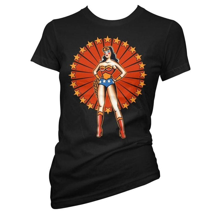 retro wonder woman shirt