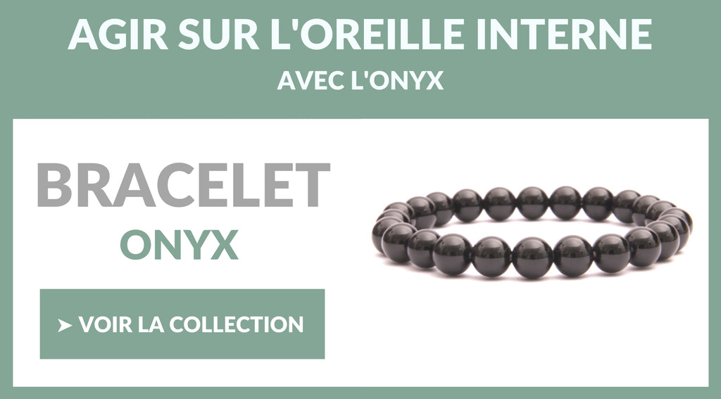 Bracelet pierre Onyx