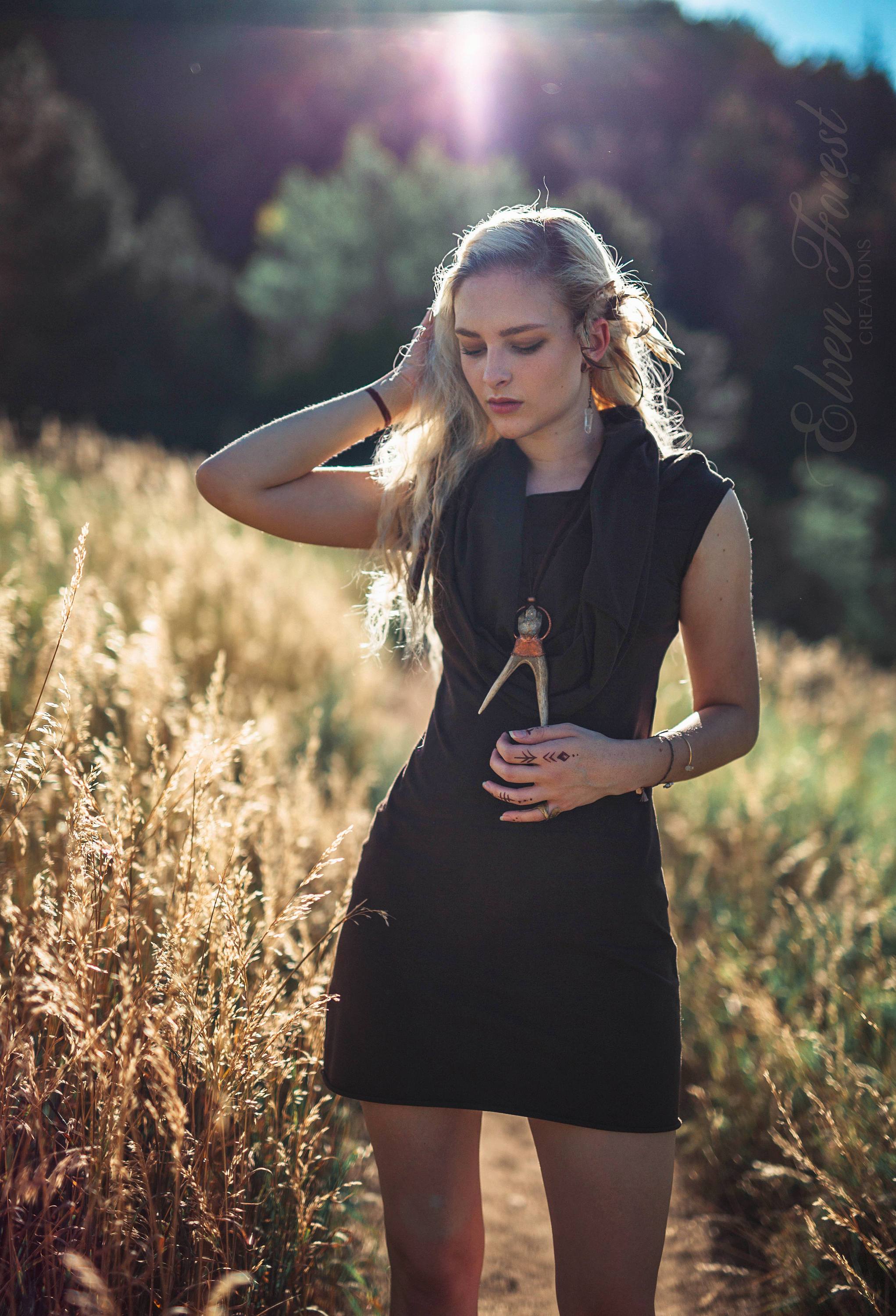 Mini Shanti Hoodie Dress | Earthy clothing inspired by fairytale and ...