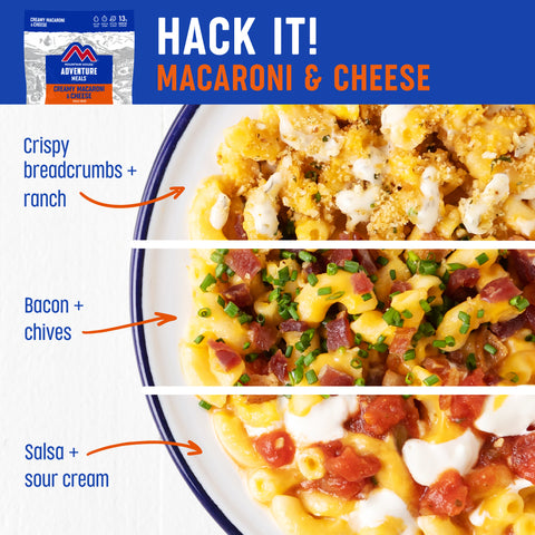 Mountain House Hack for Mac and Cheese