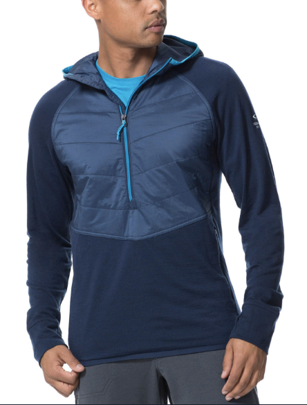 IceBreaker MerinoLoft Ellipse Long Sleeve Half Zip Hoodie