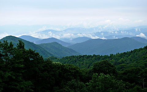 Blue Ridge Mountains.