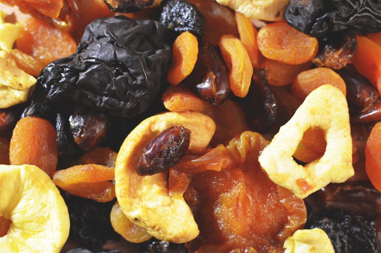 dried fruit and nuts