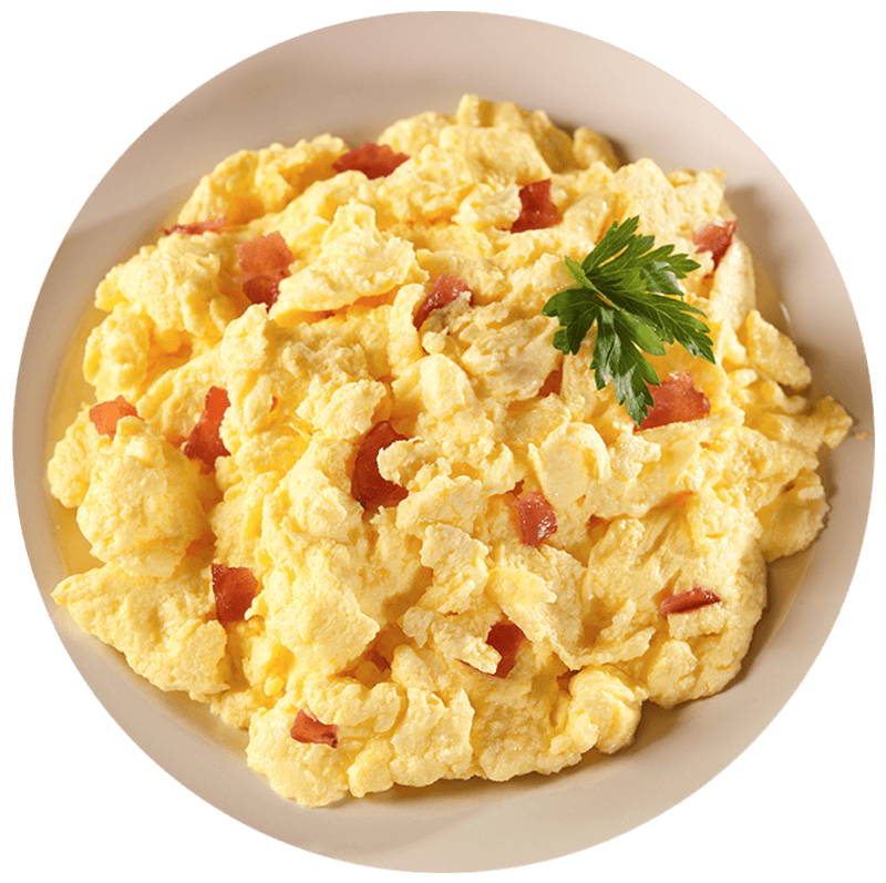 Scrambled Eggs with Bacon - #10 Can