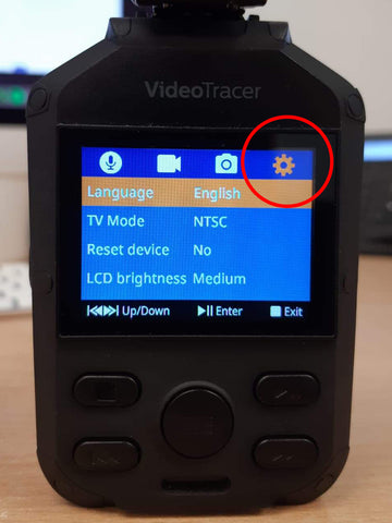 How to set up GPS tagging on the Philips DVT3120 Step 2