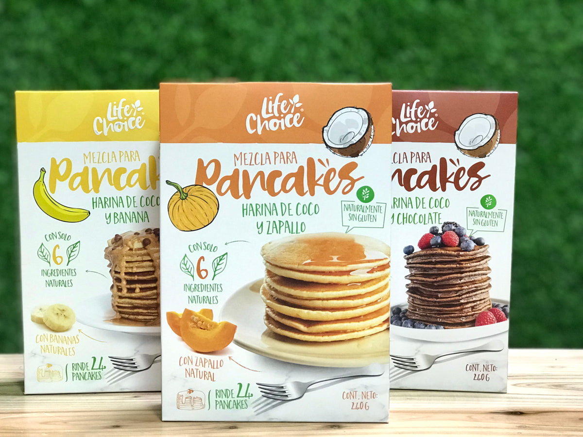 Mezcla de Pancakes Sin Gluten – La Delia Market