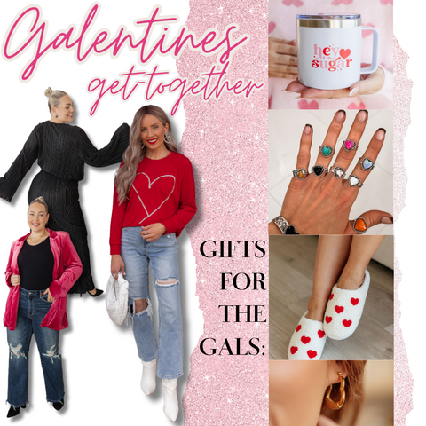Galentine's Day Get Together | Krush Kandy Boutique | Unwrap Romance Blog Post