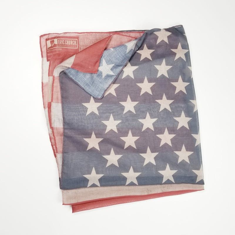 The Official Eric Church Flag Scarf – Chief Merchandise